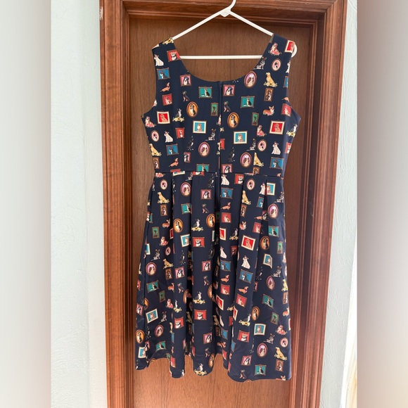 NWOT Dog Portrait Dress-Size 12 - Picture 6 of 6